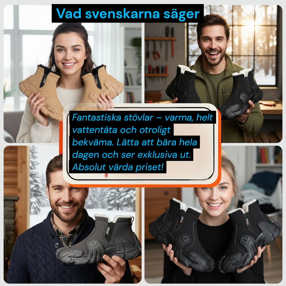 ThermaBoots™ Fleecefodrade
Vattentäta stövlar